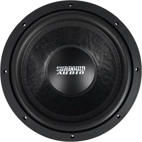 Sundown Audio SML-12 D4 12 in Shallow Subwoofer 600-Watt RMS / 1200-Watt Peak Dual 4-Ohm DVC, 4.45 in Depth, 10.75 in Cutout, 0.05 cu ft Displacement, 39.9 Hz FS, 2-Piece in Saudi Arabia