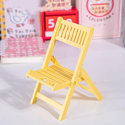Chair Shape Cellphone Stand Desktop Phone Dock Holder Fit for Most Smartphones Tablet Portable in Saudi Arabia