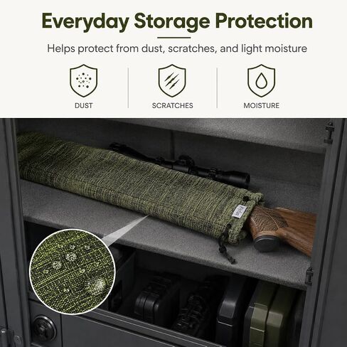 Flyfan 4 Pack 52 x 4.5 in Gun Socks for Rifles and Shotguns for Storage in Saudi Arabia