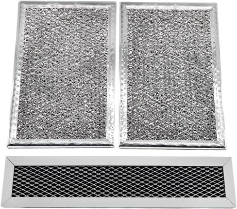 FGMV17WNVFA Microwave Grease and Charcoal Filter Kit, Pack of 3 in Kuwait