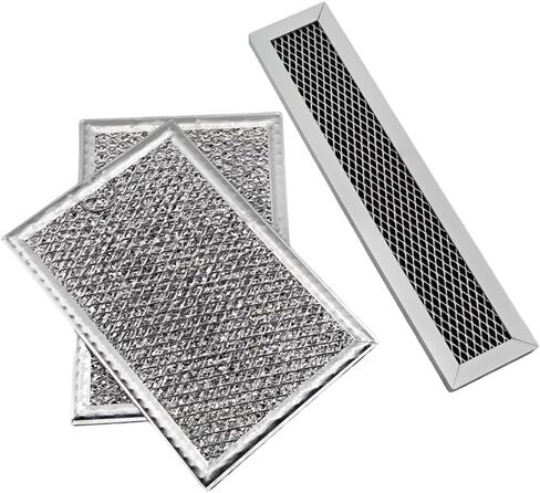 FGMV17WNVFA Microwave Grease and Charcoal Filter Kit, Pack of 3 in Kuwait