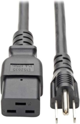 تريب لايت P034-008 سلك محول طاقة عالي التحمل، أسود in Kuwait