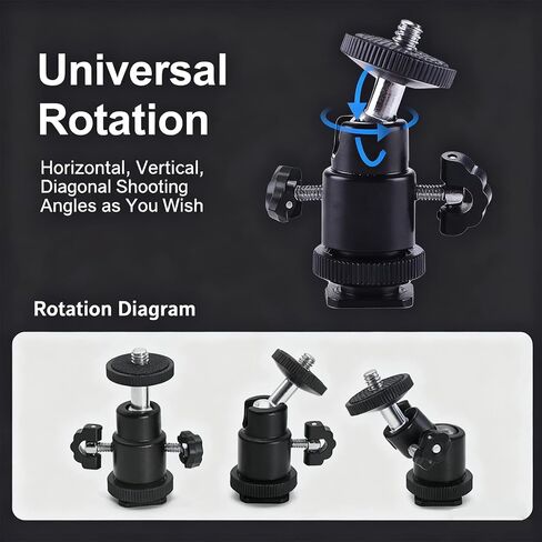 Shoe Mount Bracket for Cameras, Mics, Video Lights, Smartphones Cold Shoe Stand in Saudi Arabia