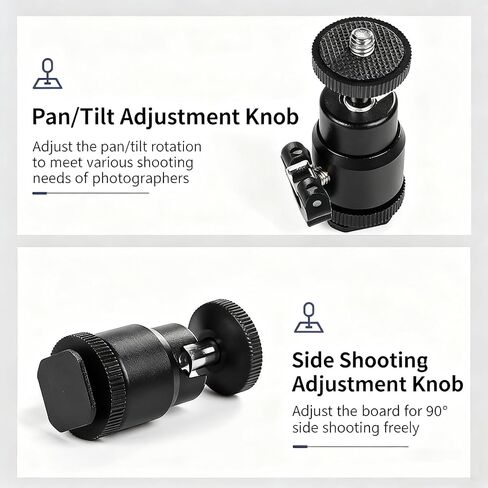Shoe Mount Bracket for Cameras, Mics, Video Lights, Smartphones Cold Shoe Stand in Saudi Arabia