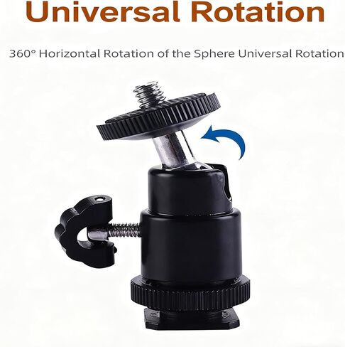 Shoe Mount Bracket for Cameras, Mics, Video Lights, Smartphones Cold Shoe Stand in Saudi Arabia