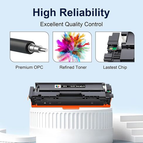 201A Toner Cartridge Replacement for HP 201A 201X M277dw M252dw Toner in Saudi Arabia