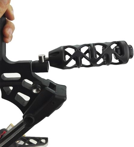 SHARROW Archery Bow Stabilizer Quick Disconnect Adapter Adjustable Mounting Bracket Balancing Adapter for Recurve Compound Bow in Kuwait