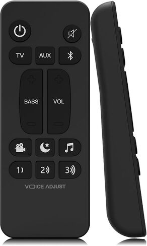 Replacement Universal Polk Soundbar Remote for Polk Audio Signa S1/S2/S3/S4 Ultra-Slim Sound Bar, RE6214-1 RE62141, No Programming Required in Saudi Arabia