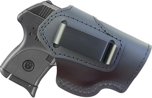 يناسب الحافظة الجلدية IWB & OWB: Walther PPK، Ruger lcp 2 max 380، Sig Sauer P238 p290 RS p938 Nitron، Smith & Wesson M&P Bodyguard 380، Kimber Micro 9، Beretta Pico أو مسدسات مماثلة in Saudi Arabia