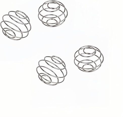 6 Pack 3 Sizes 304 Stainless Steel Shaker Balls, Replacement Protein Mixing Whisk Balls for Shaker Bottles, Blender Cups, Mix Whey Powder, Meal Replacement, Smoothie,Milk Tea Home Daily Use in Saudi Arabia