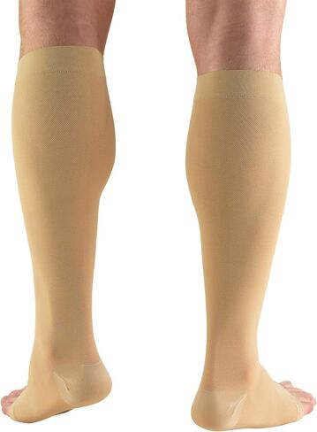 Truform 20-30 mmHg Compression Stockings for Men and Women, Knee High Length, Open Toe in Kuwait