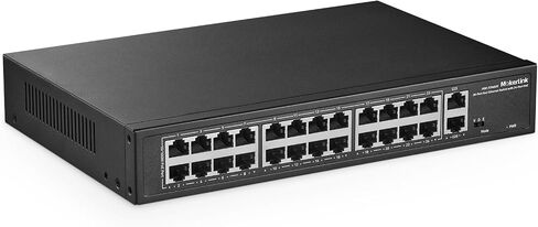 MokerLink 8 Port 2.5 Gigabit PoE Switch with 10G SFP, 8 x 2.5G Ethernet Ports, 8 Port PoE IEEE802.3af/at, 120W, Compatible with 10/100/1000Mbps, Unmanaged Fanless Wall Mountable Network Switch in Kuwait
