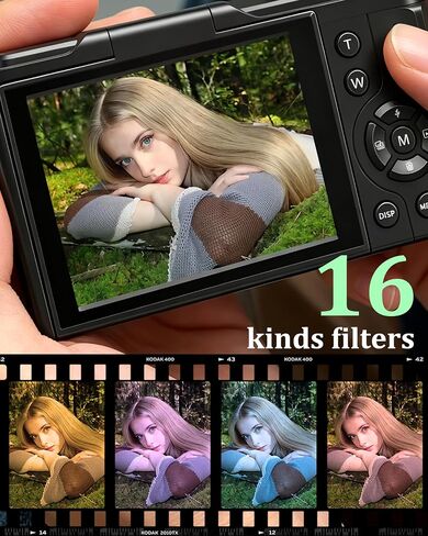 4K Digital Camera for Photography, 64MP Vlogging Camera for YouTube in Saudi Arabia
