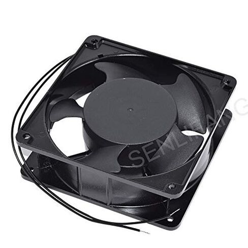 New Metal Frame Cooler 4C-230HS AC230V 50/60Hz 22/19W Two Wires Square Cooling Fan in Saudi Arabia