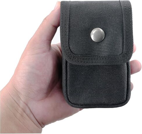 diodrio EDC Belt Pouch for Men Women, Small Compact EDC Holster Pouch with Belt Loop for Hiking, Fishing, Camping, Snap Closure, Classic Waxed Canvas in Saudi Arabia