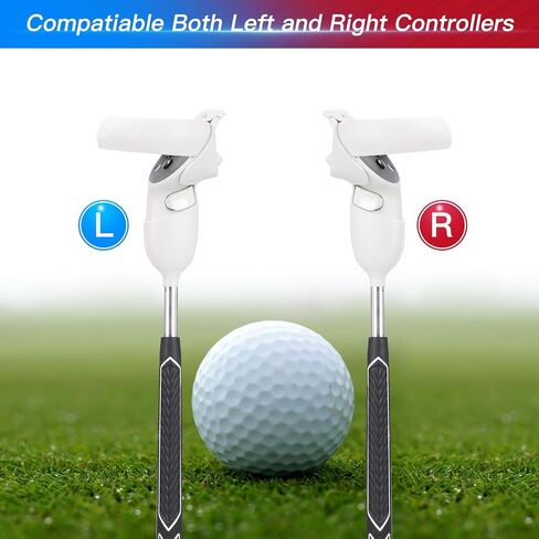 ملحق نادي الجولف الواقع الافتراضي لـ Meta Quest 2 Golf+ الملحقات عصا التأرجح الواقعية مع قفل وحدة التحكم الآمن (وحدة التحكم اليمنى، Quest 2) in Kuwait