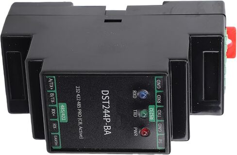 Rail Mount RS232 to RS485 Converter, Equips Original SP3232 and SP3485, with Digital Isolator, Overcurrent, Surge Protection, DIN Rail Mounting, Serial Port Conversion Module in Saudi Arabia