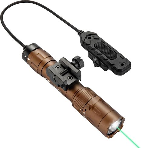 3000 Lumen Aluminum Tactical Flashlight with Laser Combo, Picatinny/MLOK Rifle Light, Magnetic Charging & Remote Switch | 2.5H Runtime, IPX7 Waterproof, 500m Beam for AR-15, Hunting, Home Defense in Saudi Arabia