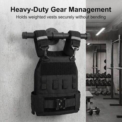 Ronyes Wall Mount Plate Carrier Hanger, Weighted Vest & Plate Rack in Saudi Arabia