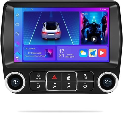 Android Car Stereo for Camaro 2008-2015, 9.1-inch HD Touchscreen, WiFi, GPS Navigation, Backup Camera (2+32G) in Saudi Arabia