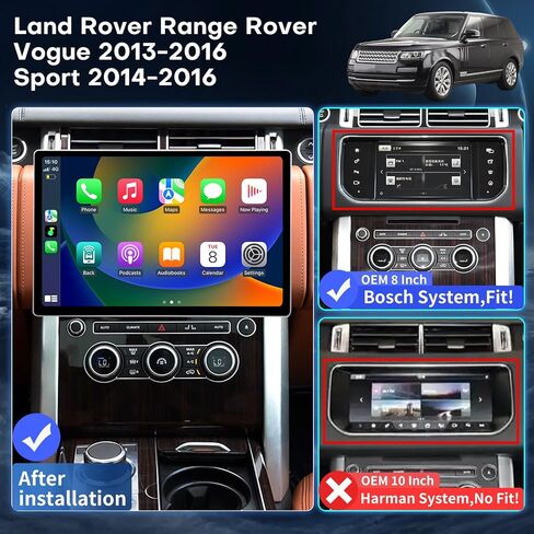 Car Radio for Land Rover Range Rover Vogue 2013-2016 Sport 2014-2016 13.3" in Saudi Arabia
