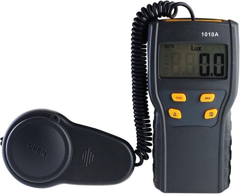 Light Meter VC1010A Digital Illuminance Meter, Illuminance Meter, Brightness Meter, Photometer, Lamps And LED Light Tester(2) in Saudi Arabia