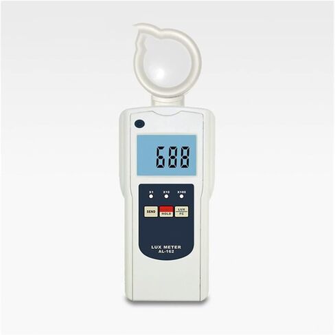 Light Meter Digital Lux Meter AL-162 Wide Measuring Range 0~50000Lux, 0~5000FC Specialised Instrumentation Measuring Luminosity, Brightnes(2) in Saudi Arabia
