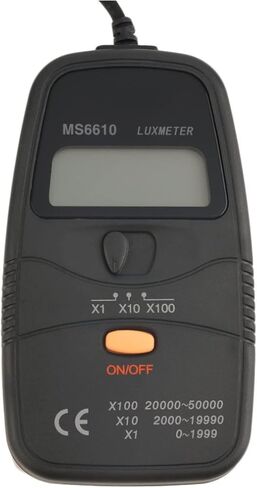 Light Meter Light Meter Digital Illuminator, High Precision 0~50,000LUX Light Meter With Independent Photodetector in Saudi Arabia