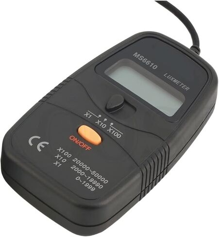 Light Meter Light Meter Digital Illuminator, High Precision 0~50,000LUX Light Meter With Independent Photodetector in Saudi Arabia