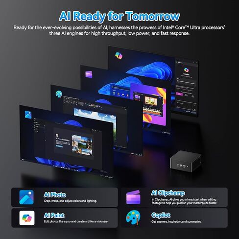انتل NUC 14 Pro، ASUS NUC 14 Pro NUC14RVH Revel Canyon AI Mini PC in Kuwait