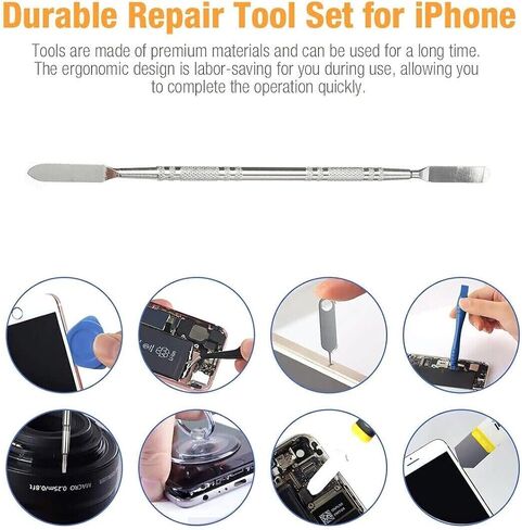 Cell Phone Screen Puller Tool | Suction Cup Pliers Opening Repair Kit | 22Pcs Repair Precision Screwdriver Set for iPhone, iPad, PS4, Smart Watch, Computer, PC, Tablet, Camera in Saudi Arabia