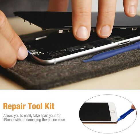 Cell Phone Screen Puller Tool | Suction Cup Pliers Opening Repair Kit | 22Pcs Repair Precision Screwdriver Set for iPhone, iPad, PS4, Smart Watch, Computer, PC, Tablet, Camera in Saudi Arabia
