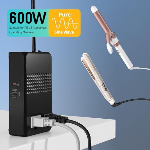 600W 220V to 110V Converter Power Any U.S. Appliance in 220-250V Countries in Saudi Arabia