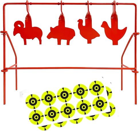 Atflbox BB Gun Target Animal Silhouette Heavy Metal Spinning Target in Saudi Arabia