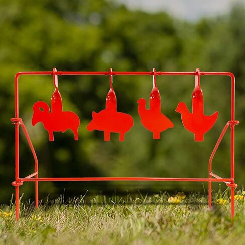 Atflbox BB Gun Target Animal Silhouette Heavy Metal Spinning Target in Saudi Arabia