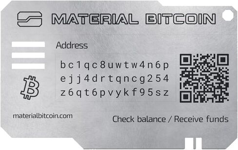 Standard | The only Ready to use Bitcoin Wallet | Physical BTC Wallet | Unhackable | Crypto Cold Storage in Saudi Arabia