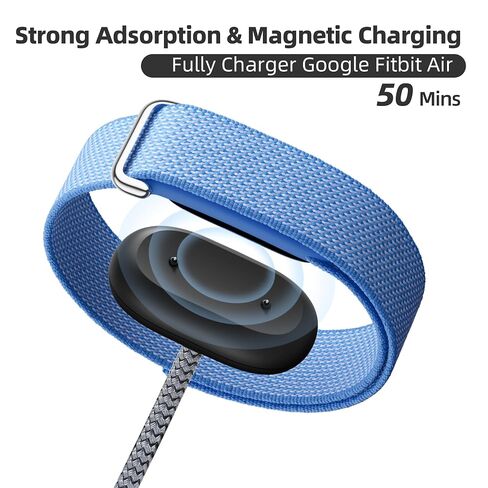 TOAOB 2-in-1 Charger Cable Compatible with Fitbit Air and Phone in Saudi Arabia