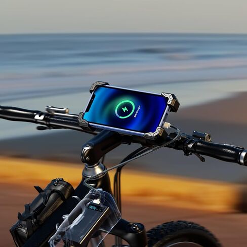 iMESTOU Motorcycle Wireless USB C Charger Phone Mount in Kuwait