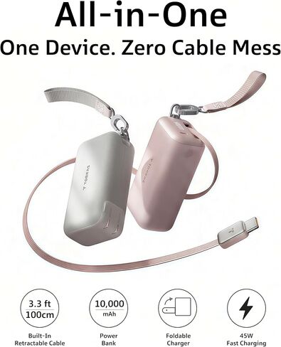 TORRAS PowerGo 3-in-1 Portable Charger 10000mAh Power Bank in Saudi Arabia