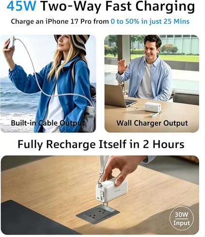 TORRAS PowerGo 3-in-1 Portable Charger 10000mAh Power Bank in Saudi Arabia