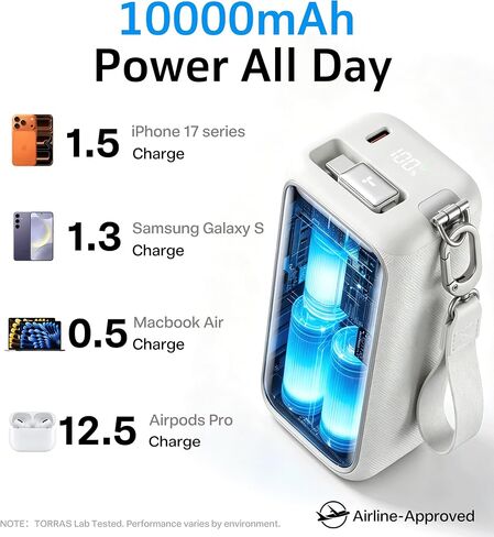 TORRAS PowerGo 3-in-1 Portable Charger 10000mAh Power Bank in Saudi Arabia