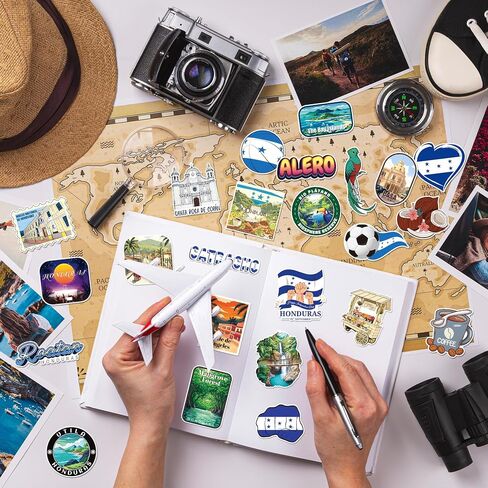 100PCS Honduras Stickers, Waterproof Vinyl Decals in Saudi Arabia