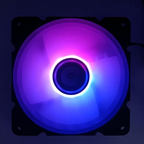 4Pin RGB Automatically 120mm Computer Case Fan Silent 12CM CPU Cooling Quiet PC Cooler Fans in Saudi Arabia