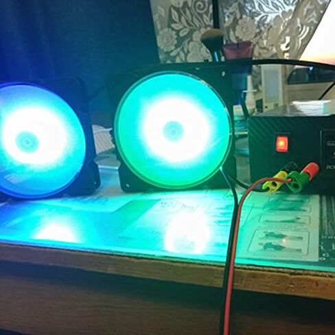 4Pin RGB Automatically 120mm Computer Case Fan Silent 12CM CPU Cooling Quiet PC Cooler Fans in Saudi Arabia
