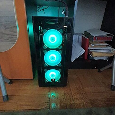 4Pin RGB Automatically 120mm Computer Case Fan Silent 12CM CPU Cooling Quiet PC Cooler Fans in Saudi Arabia