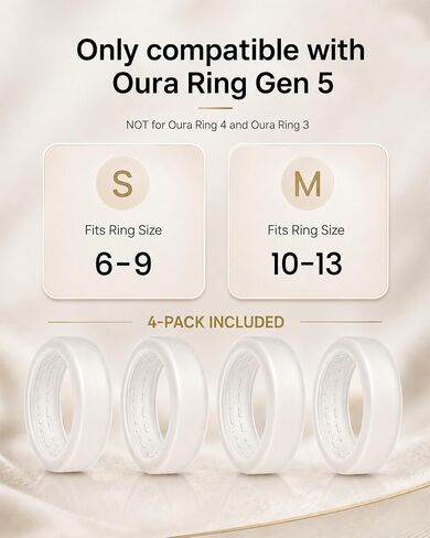 4 Pack Ring Cover Compatible with Oura Ring 5 in Saudi Arabia
