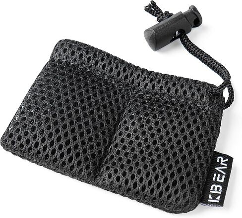 Mini Mesh IEM Case for in Ear Monitor, BP04 Headphone Bag with Drawstring Dirt-Resistant, Portable Earbud Case for KZ Castor/EDX Pro/ZS12 PRO 2/ZSN PRO X, Shure SE215, Moondrop Chu in Saudi Arabia