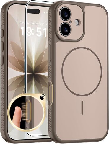 SUPFINE Magnetic for iPhone 13 Case, Dual-Tone - Dark Blue in Saudi Arabia