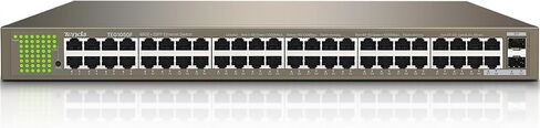 Tenda 48 Port Gigabit Ethernet Switch, Unmanaged Rackmount Network Switch in Saudi Arabia