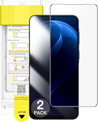 JETech Anti-Reflective 9H+ Screen Protector for Samsung Galaxy A57, 2-Pack in Saudi Arabia